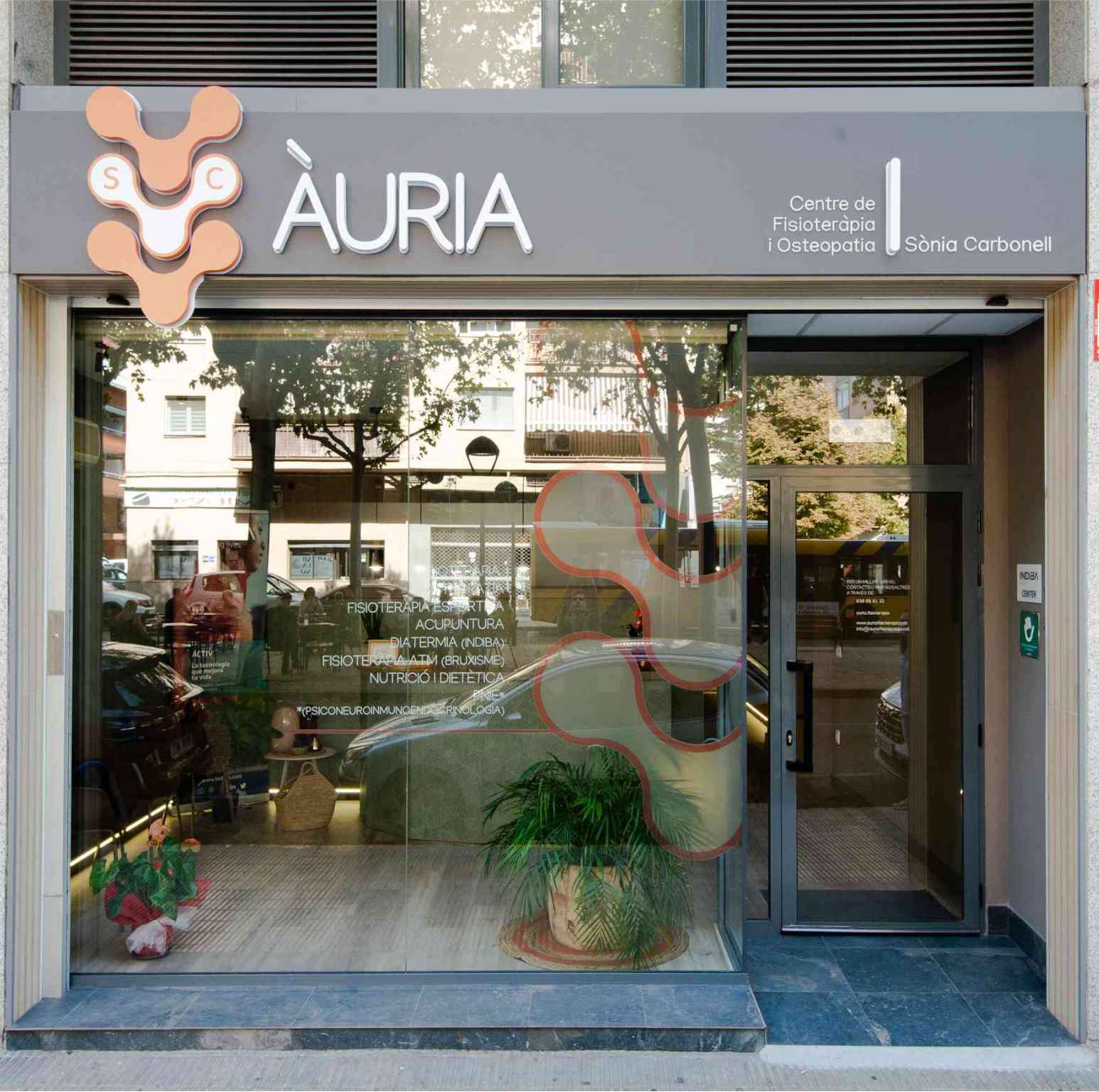 Façana de Auria Fisioterapia